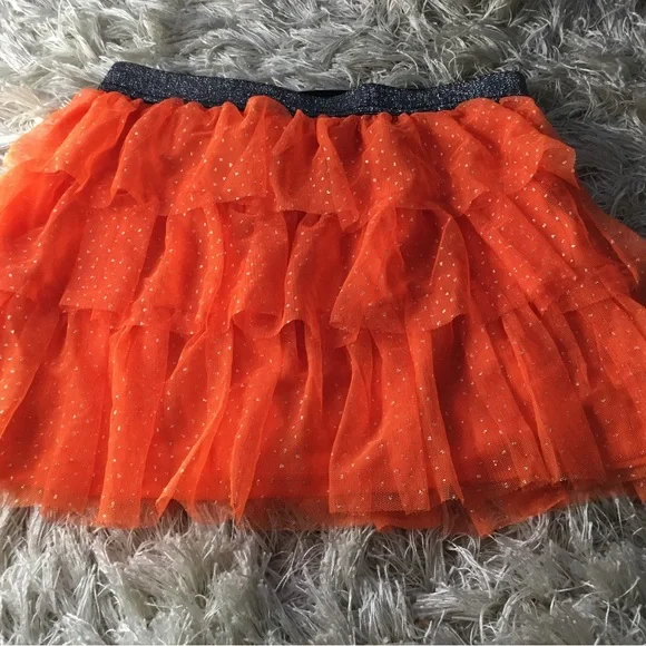 HALLOWEEN Girls size 10/12 LAYERED SKIRT - Picture 2 of 3